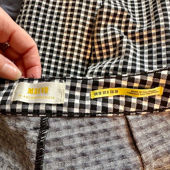 NWT- Maeve plaid leggings - Picture 9 of 12